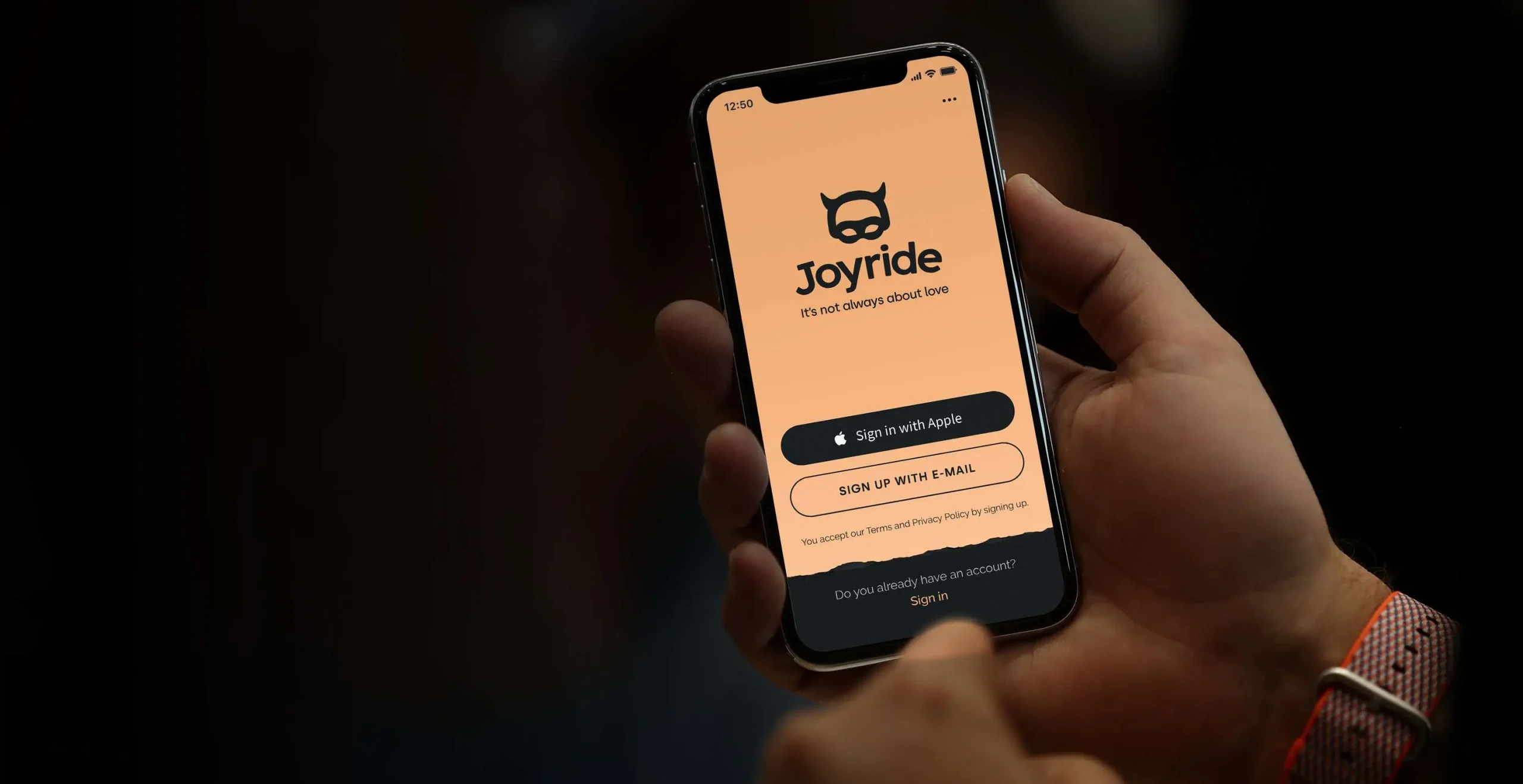 How to delete Joyride account